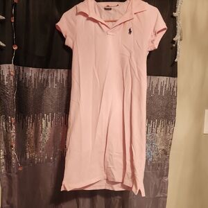 🟣Polo by Ralph Lauren Light Pink Mini Dress